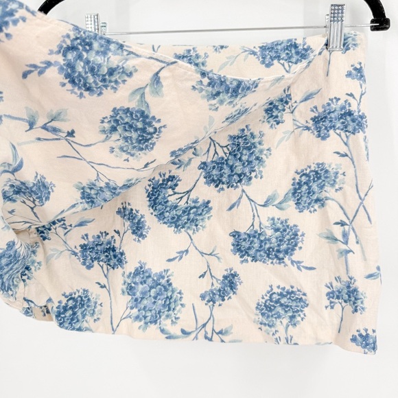 Abercrombie & Fitch Blue Floral Skort - Picture 2 of 5